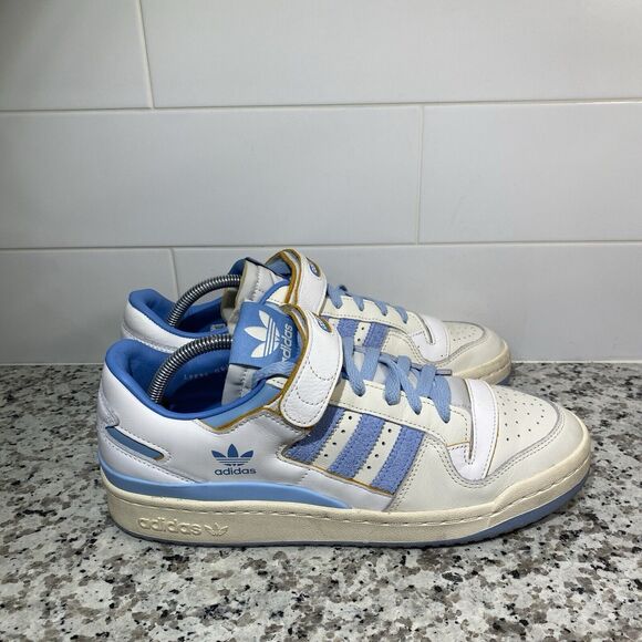 Adidas Forum 84 Low LG Size 10 ‘UNC’ Univ Blue/White Limited GZ1893 - Picture 3 of 8